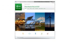 Enel GP - Plant Master Record Home Page
