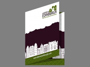 Presentation folder for At Home in Edinburgh